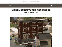 Tablet Screenshot of modelstructuresinc.com